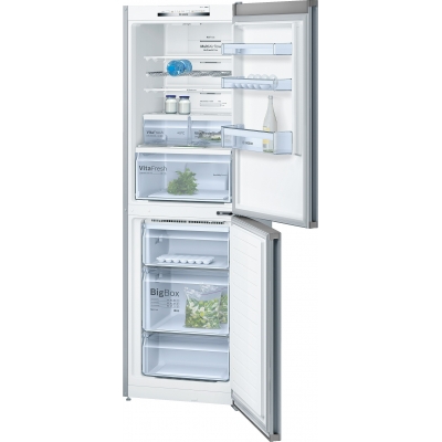 Koel/vries combi Bosch KGN34VL35RVS Koel/vries combi Bosch KGN34VL35RVS